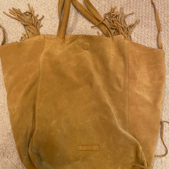 Linea Pelle Fringe Tote - Picture 2 of 2